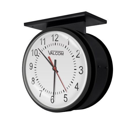 VALCOM Ip Poe 12 Inch Analog Clock, Double Sided VIP-A12ADS